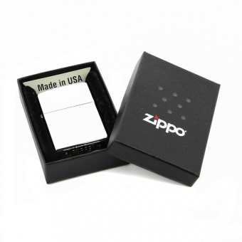 Зажигалка ZIPPO Classic с покрытием Brushed Chrome™ (200)