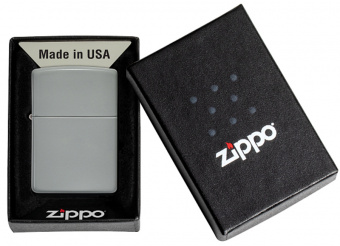 Зажигалка ZIPPO Classic Flat Grey ZIPPO