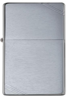 Зажигалка ZIPPO Slim® с покрытием BRUSHED CHROME