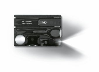 Швейцарская карточка Victorinox SwissCard Lite Onyx (0.7333.T3), черная