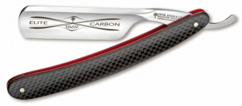Опасная бритва Boker Elite Carbon, немецкая углеродистая сталь 1.2210 (115CrV3)