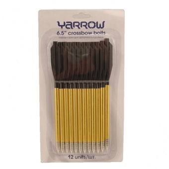Набор стрел Yarrow для пистолета-арбалета 6.5 (алюминий), 12 шт
