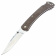 Нож складной Buck 110 Slim Pro Green Micarta S30V, зелёная рукоять микарта