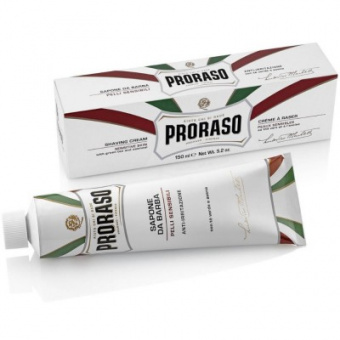 Крем для бритья Proraso Зелёный Чай и Овёс, 150 мл