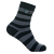 Носки ВОДОНЕПРОНИЦАЕМЫЕ Dexshell Ultralite Bamboo Black grey stripe | размер XL (47-49)