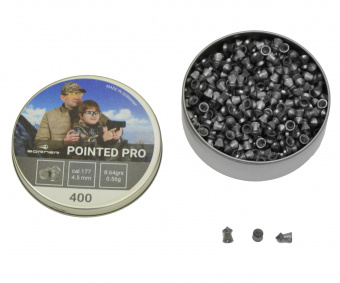 Пули Borner Pointed Pro 4,5 мм, 0,56 грамм, 400 штук