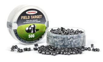 Пули "Люман Field Target" 4,5 мм, 0,55 грамм, 500 штук