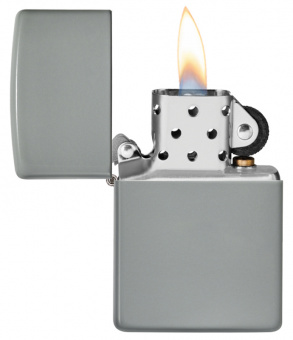 Зажигалка ZIPPO Classic Flat Grey ZIPPO