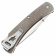 Нож складной Buck 110 Slim Pro Green Micarta S30V, зелёная рукоять микарта