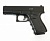 Пистолет страйкбольный пружинный Stalker SA17G Spring (полноразмерная копия Glock 17)