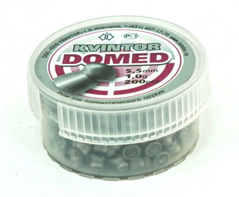Пули Kvintor Domed 5,5 мм, 1,0 г (200 штук)