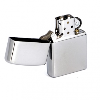 Зажигалка ZIPPO Classic с покрытием Brushed Chrome™ (200)